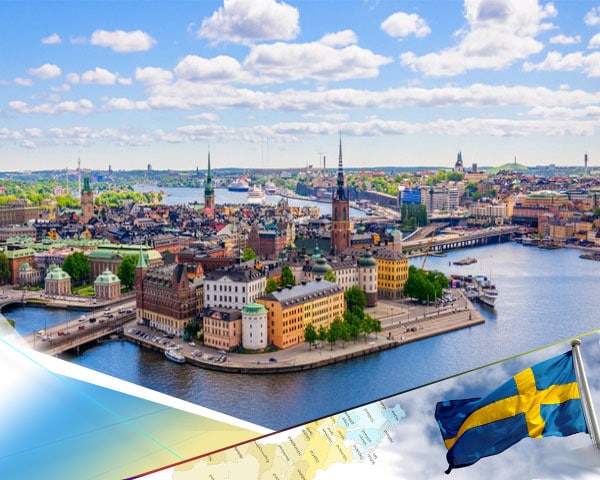 هزینه ارسال بار به سوئد – ارسال بار مسافری ، تجاری و مهاجرتی به سوئد